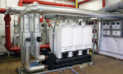 Конденсационный газовый котел Logamax plus GB162 Buderus (Германия). Одноконтурный