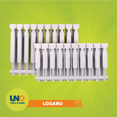 Алюминиевые радиаторы UNO LOGANO (стандартная версия)