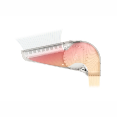 Тепловая завеса Wing E VTS (Польша) электрическая, в белом и сером цветах