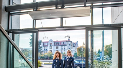 Тепловая завеса Wing E VTS (Польша) электрическая, в белом и сером цветах