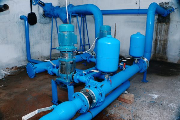 Насосная станция для жилого комплекса на пересечении улиц Исанова и Чуйкова